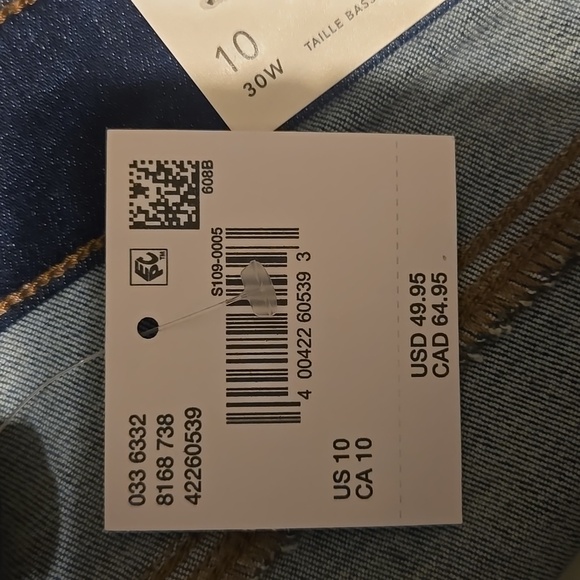 Womens American Eagle Skinny Bermuda Shorts Size 10 NWT - Picture 9 of 9